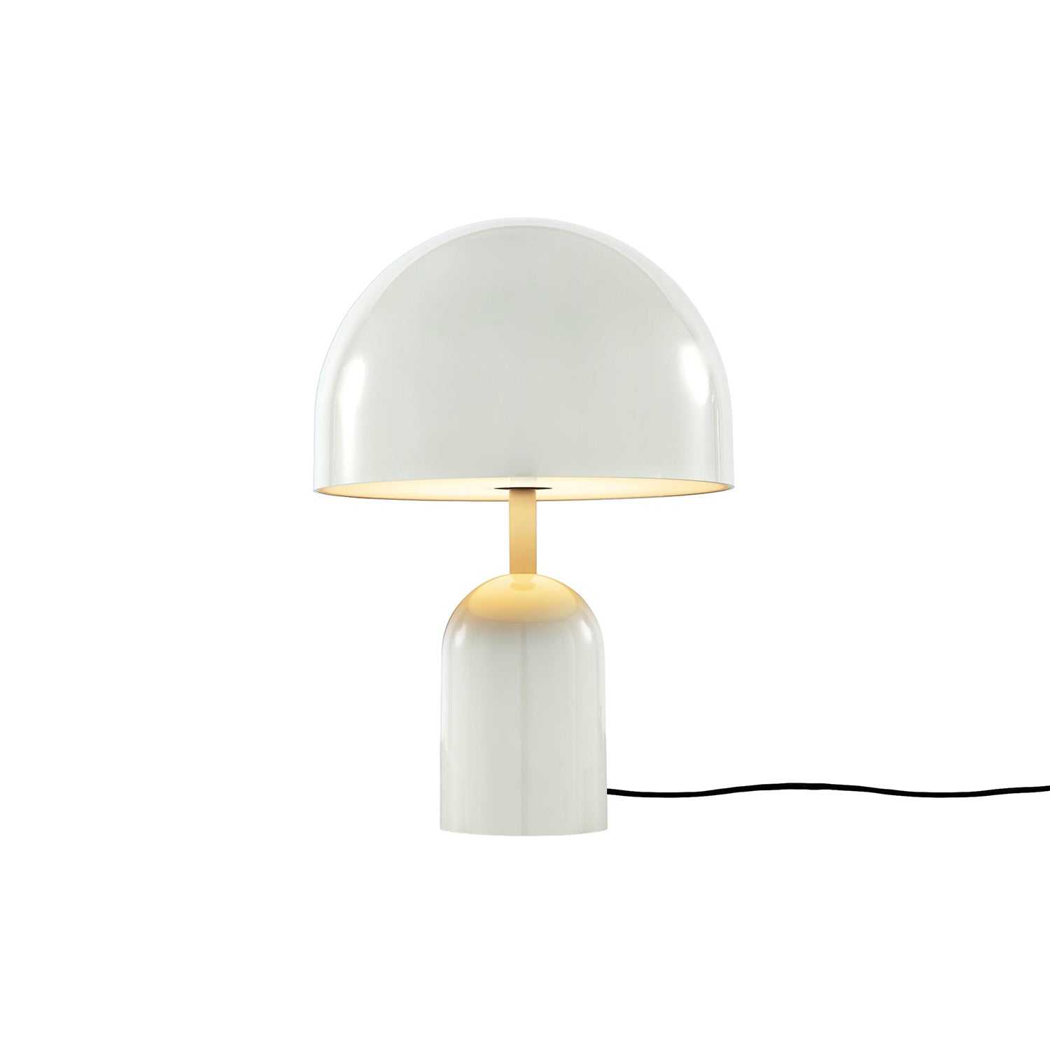 Bell Table Lamp: Grey