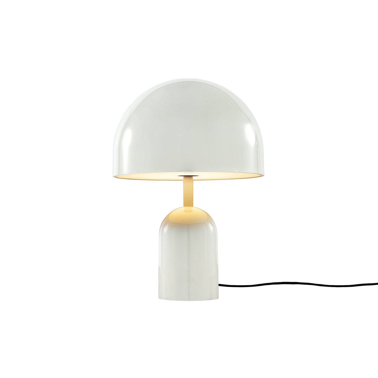 Bell Table Lamp: Grey