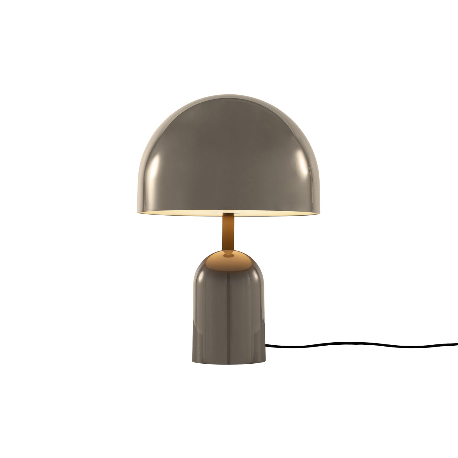Bell Table Lamp: Taupe