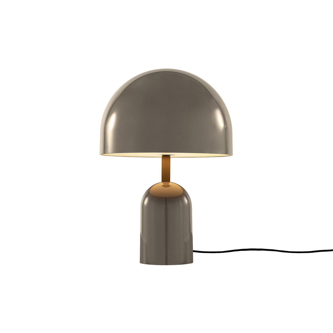 Bell Table Lamp: Taupe