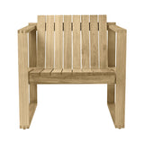 BK11 Outdoor Lounge Chair: Without Cushion