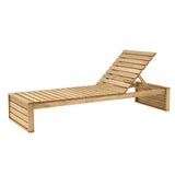 BK14 Outdoor Sunbed: Without Cushion
