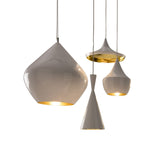 Beat Range Round Pendant System: White