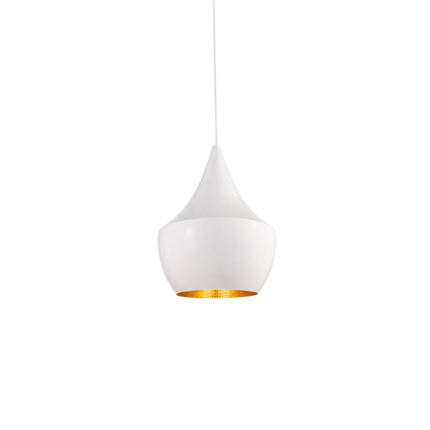 Beat Fat Pendant: White