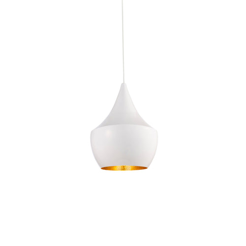 Beat Fat Pendant: White