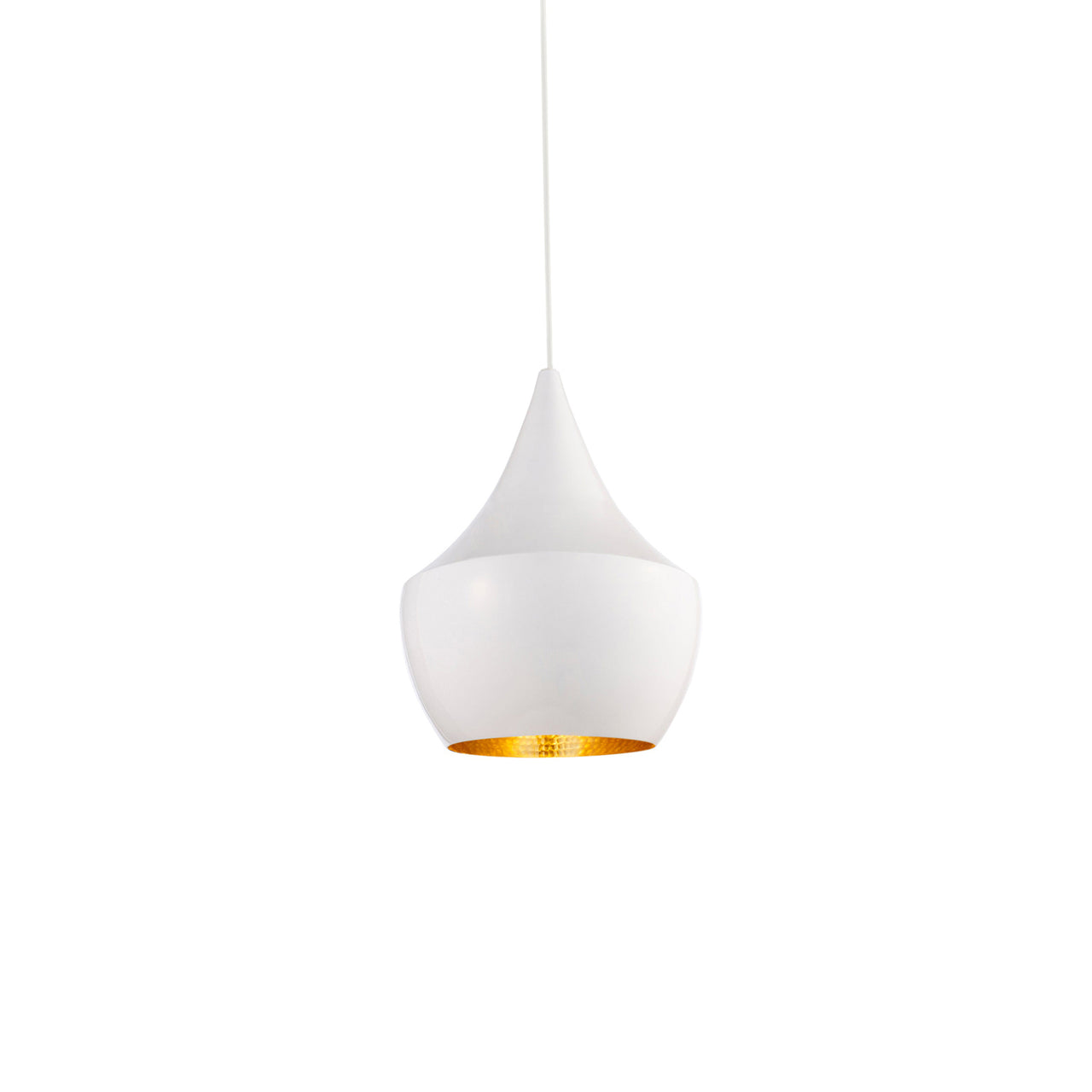 Beat Fat Pendant: White