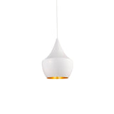 Beat Fat Pendant: White