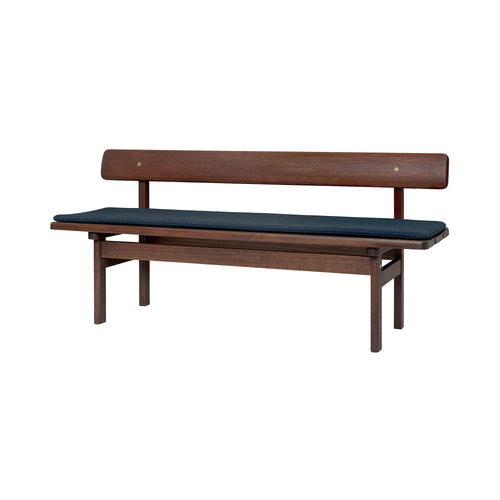 BM0699 Asserbo Bench with Backrest + Cushion: Recheck 0875