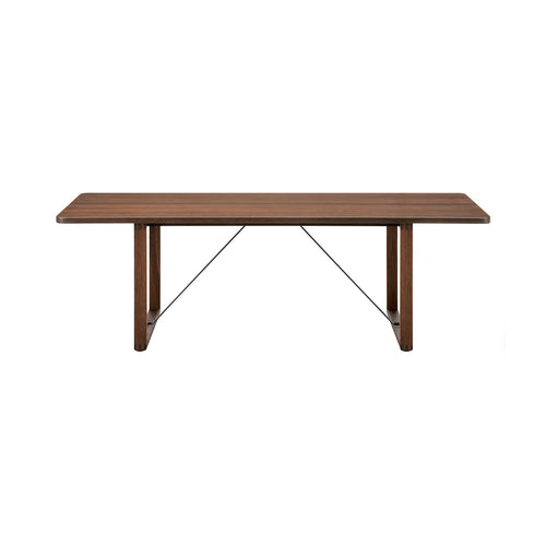 BM67 Coffee Table: Smoked Oiled Oak + Black