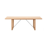 BM67 Coffee Table: Light Oiled Oak + Black