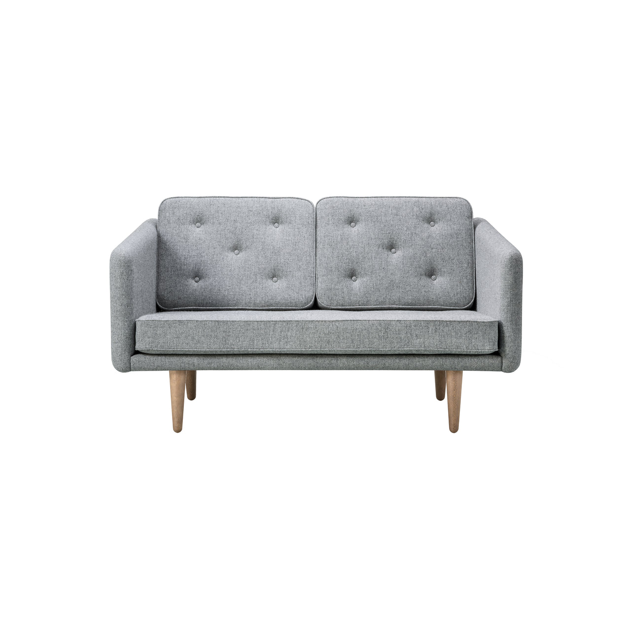 No. 1 Sofa: 2 Seater + Oiled Oak