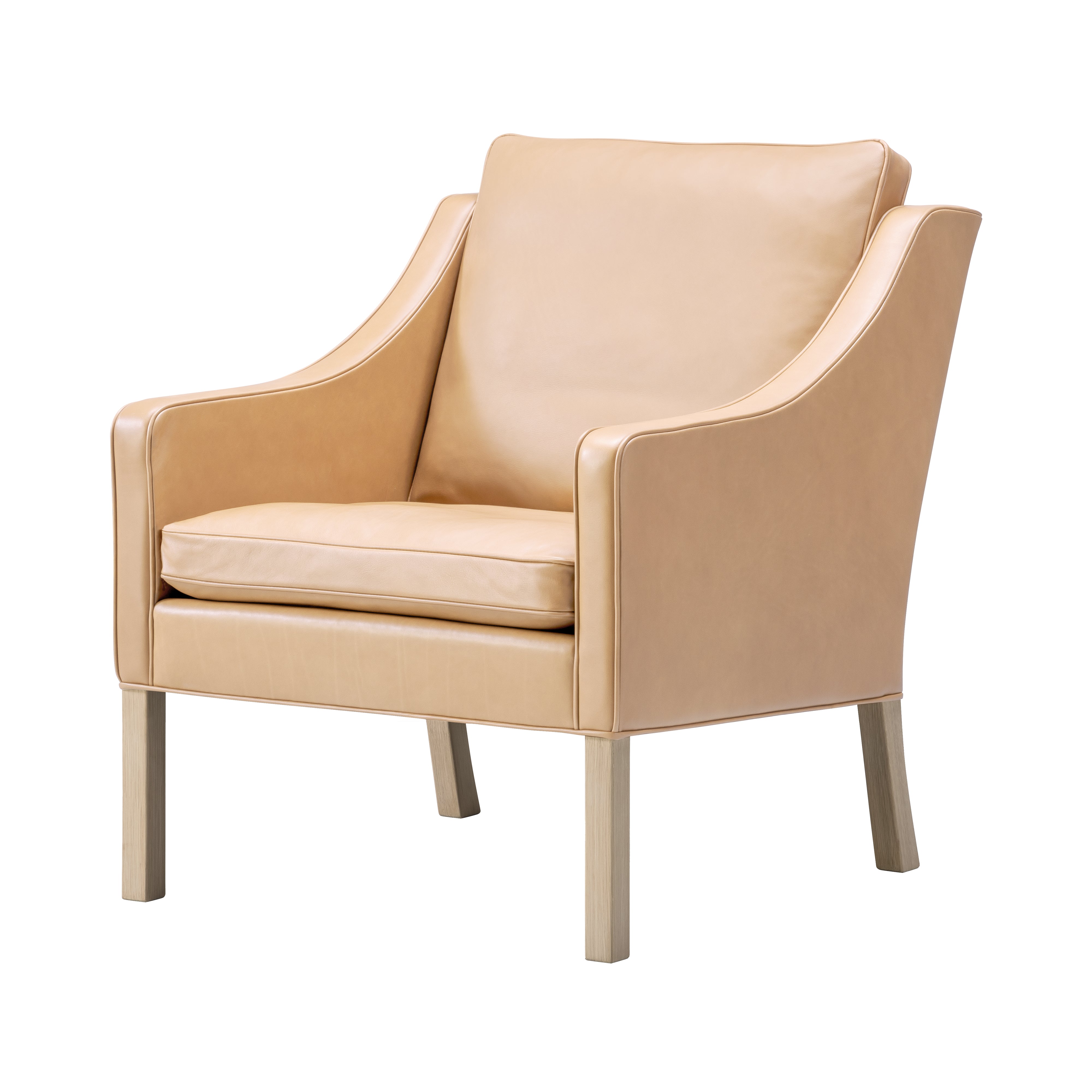 Mogensen 2207 Club Chair: Soaped Oak