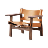 The Spanish Chair: Oiled Walnut + Cognac