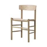 J39 Mogensen Chair: Light Oiled Oak + Natural