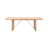 BM67 Coffee Table: Light Oiled Oak + Black