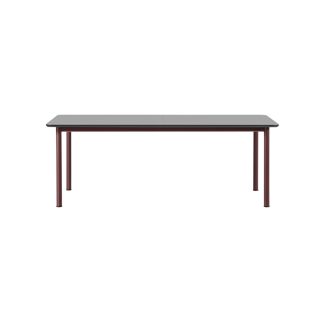 Plan Table: Extendable + Black Laminate + Bordeaux