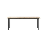 Plan Table: Extendable + Light Oiled Oak + Black