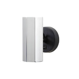 Brim Sconce: Faceted + With Switch + Polished Chrome + Matt Black