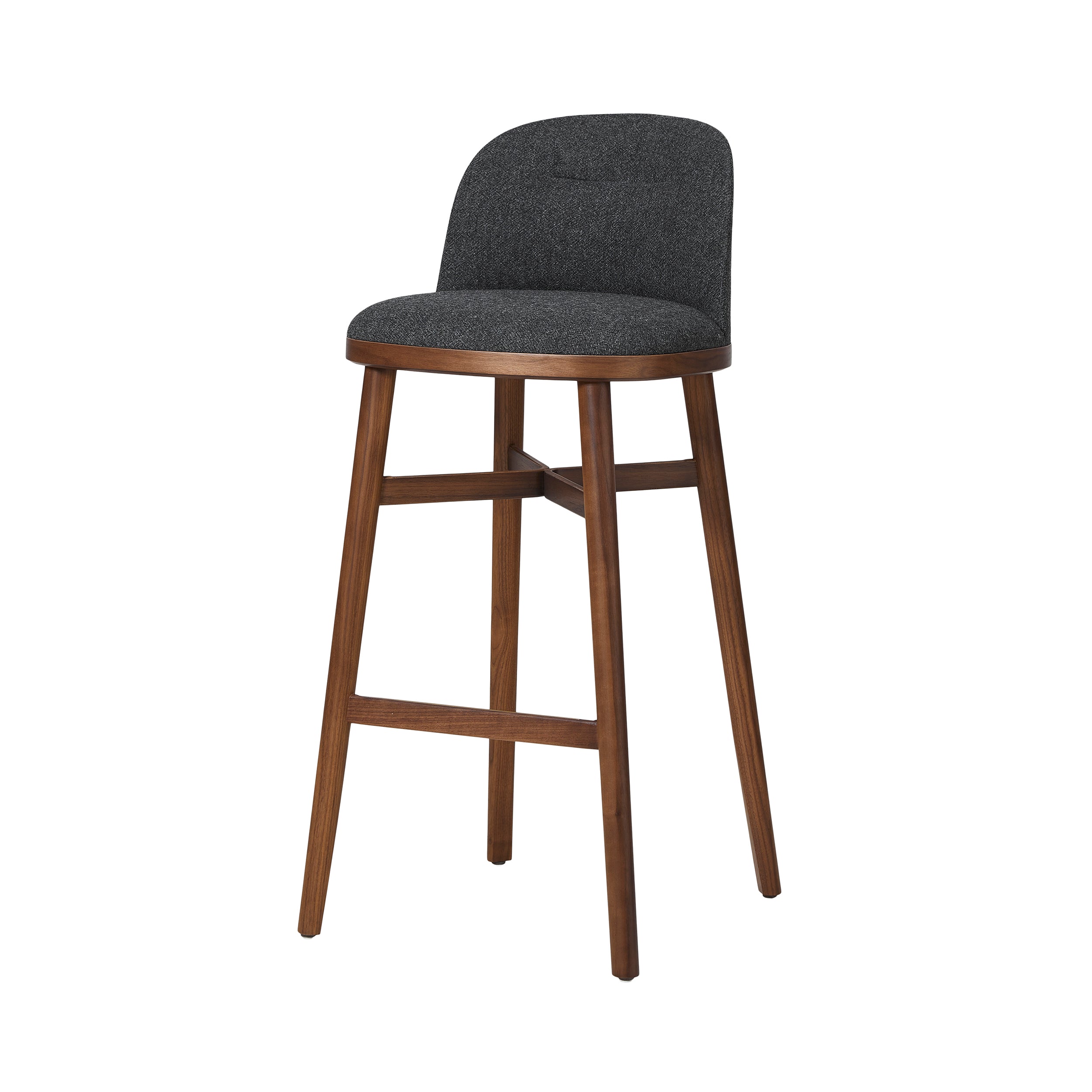 Bund Bar + Counter Chair: Bar + Natural Walnut
