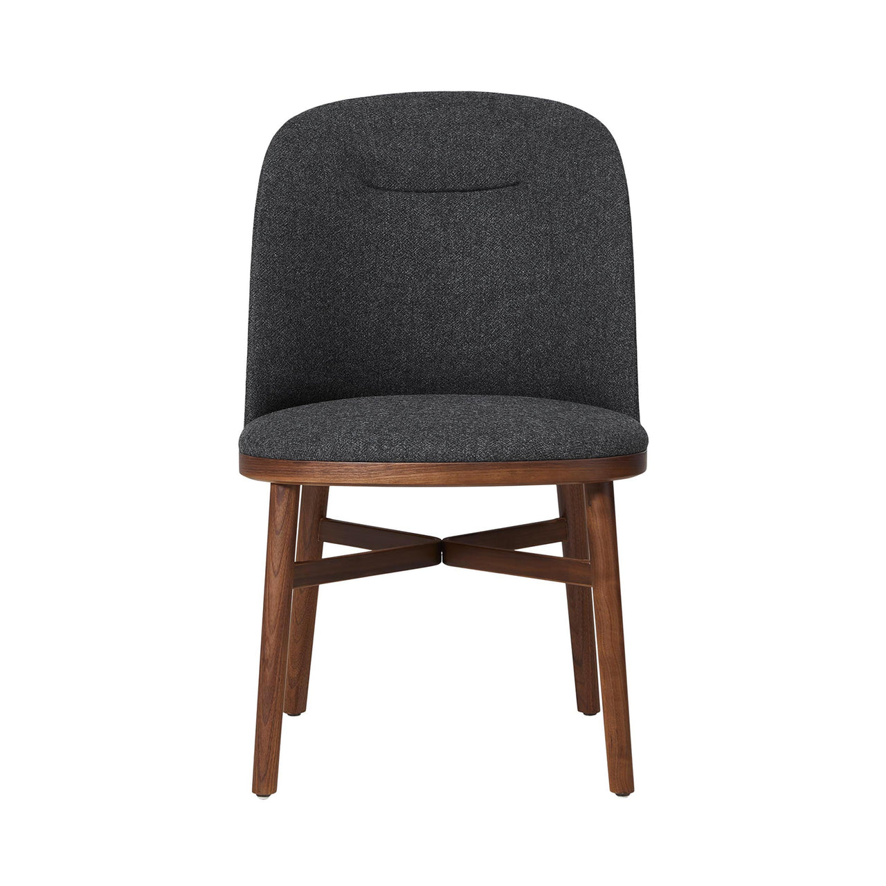 Bund Dining Chair: Natural Walnut