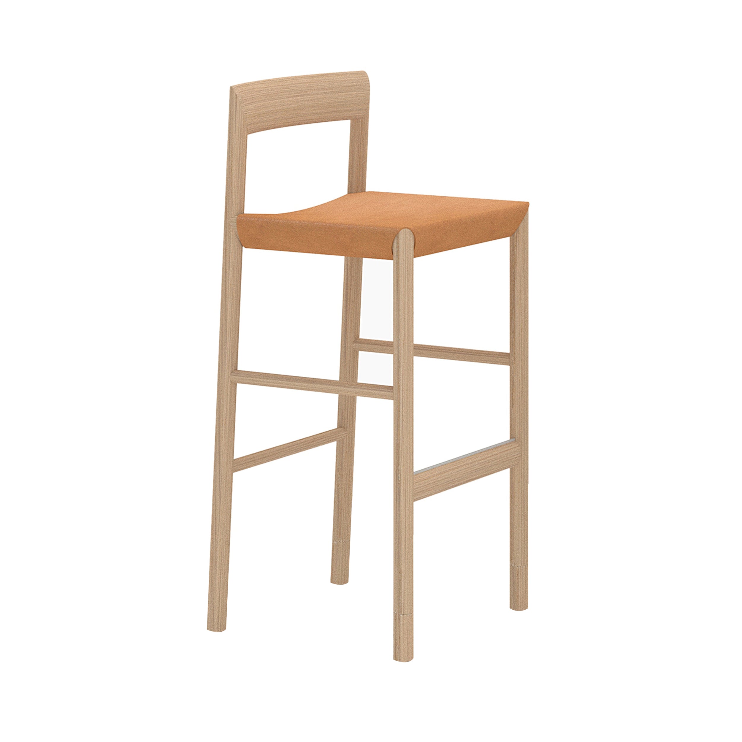 Stax Bar + Counter Stool: Bar + Oak