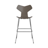 Grand Prix Bar + Counter Stool: Bar + Deep Clay Lacquered Veneer