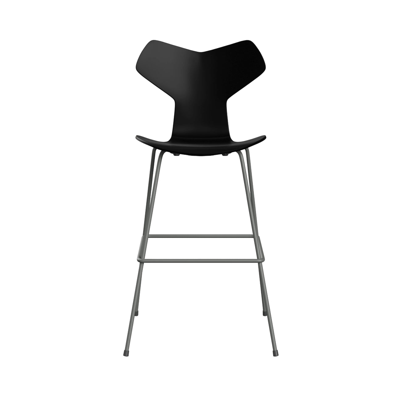 Grand Prix Bar + Counter Stool: Bar + Black