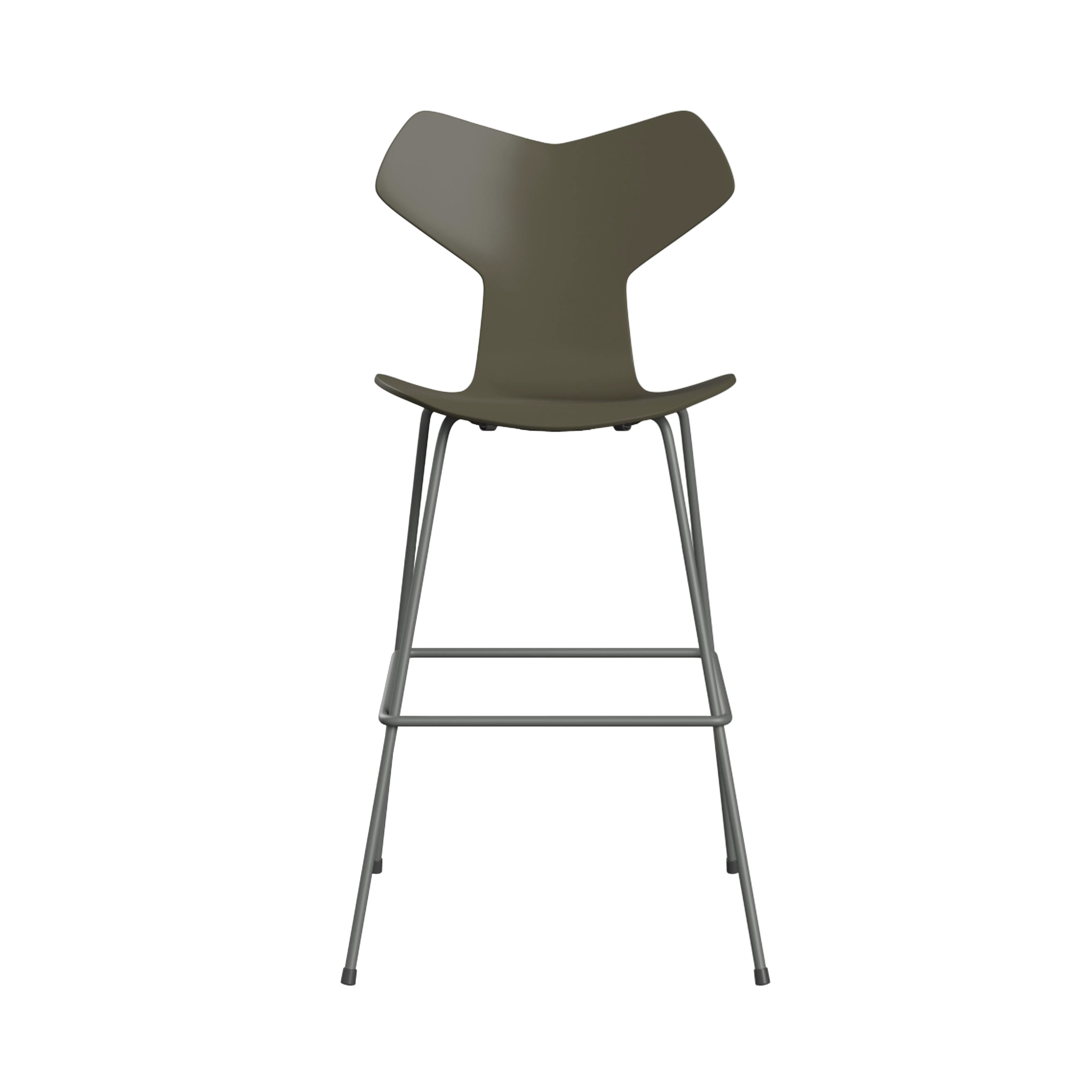 Grand Prix Bar + Counter Stool: Bar + Olive Green