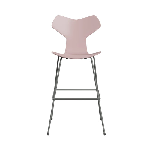 Grand Prix Bar + Counter Stool: Bar + Pale Rose
