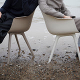 Bat Outdoor Dining Chair: Plastic Base + LS