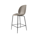Beetle Bar + Counter Chair: Counter + New Beige + Black Matt