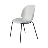 Beetle Dining Chair: Stacking Base + Lunar Grey
