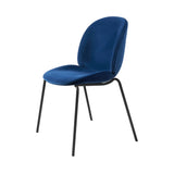 Beetle Dining Chair: Stacking Base + Fully Upholstered