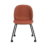 Beetle Meeting Chair: 4 Leg Castor Base + Full Upholstery