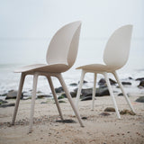 Beetle Outdoor Dining Chair: Plastic Base