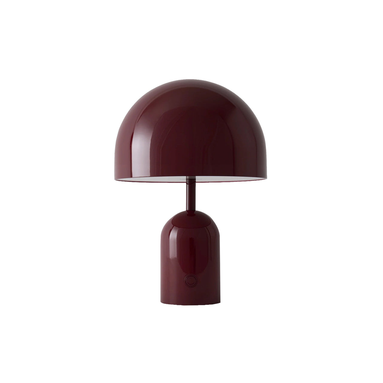 Bell V2 Portable LED Lamp: Burgundy