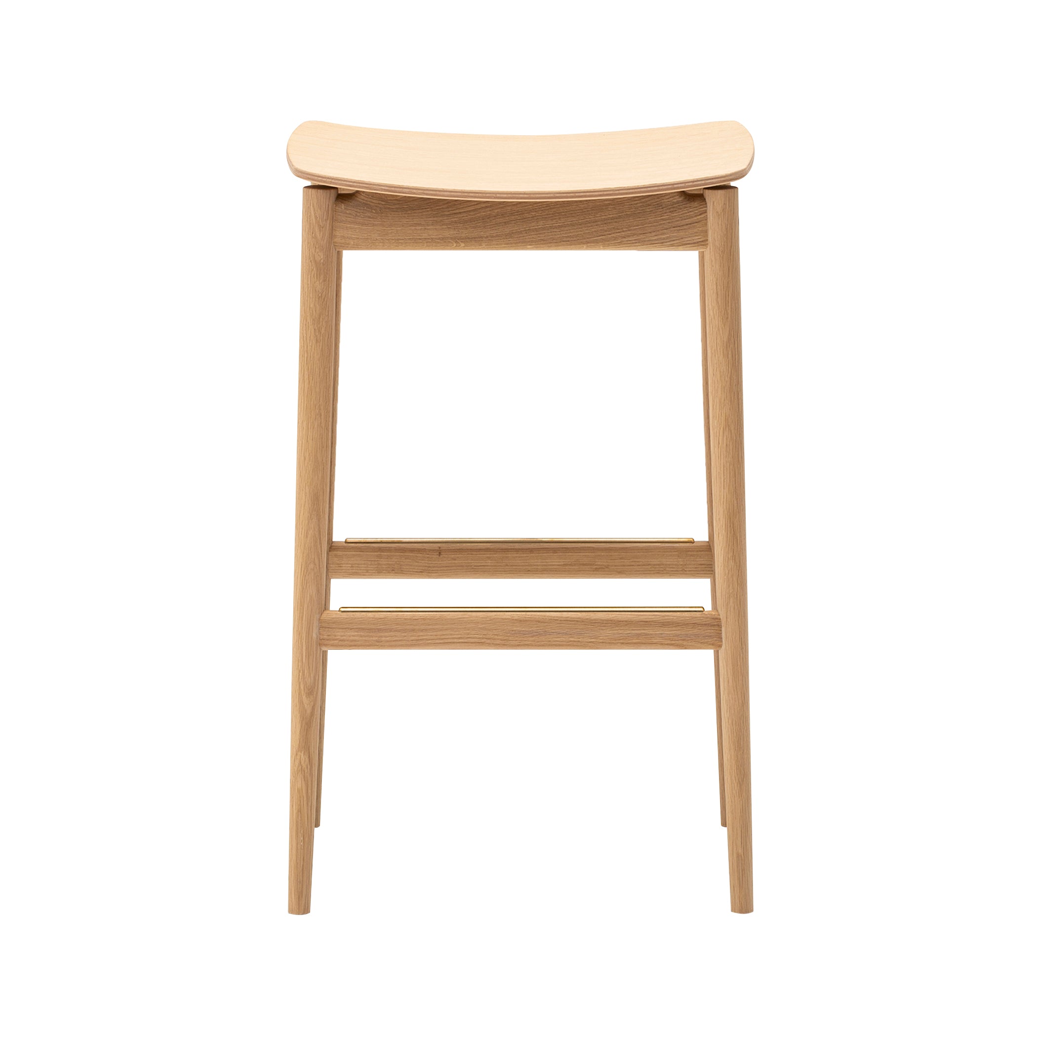 Bellustar Tokyo Bar Stool A-BS02: Pure Oak