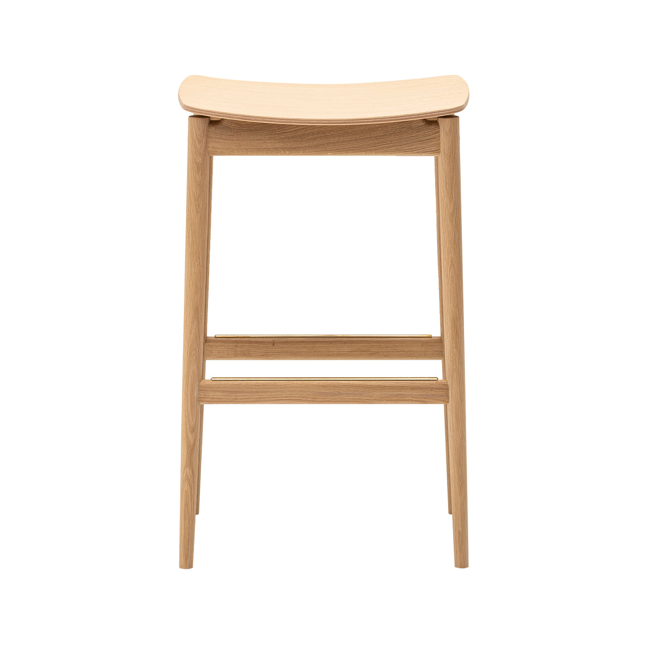 Bellustar Tokyo Bar Stool A-BS02: Pure Oak