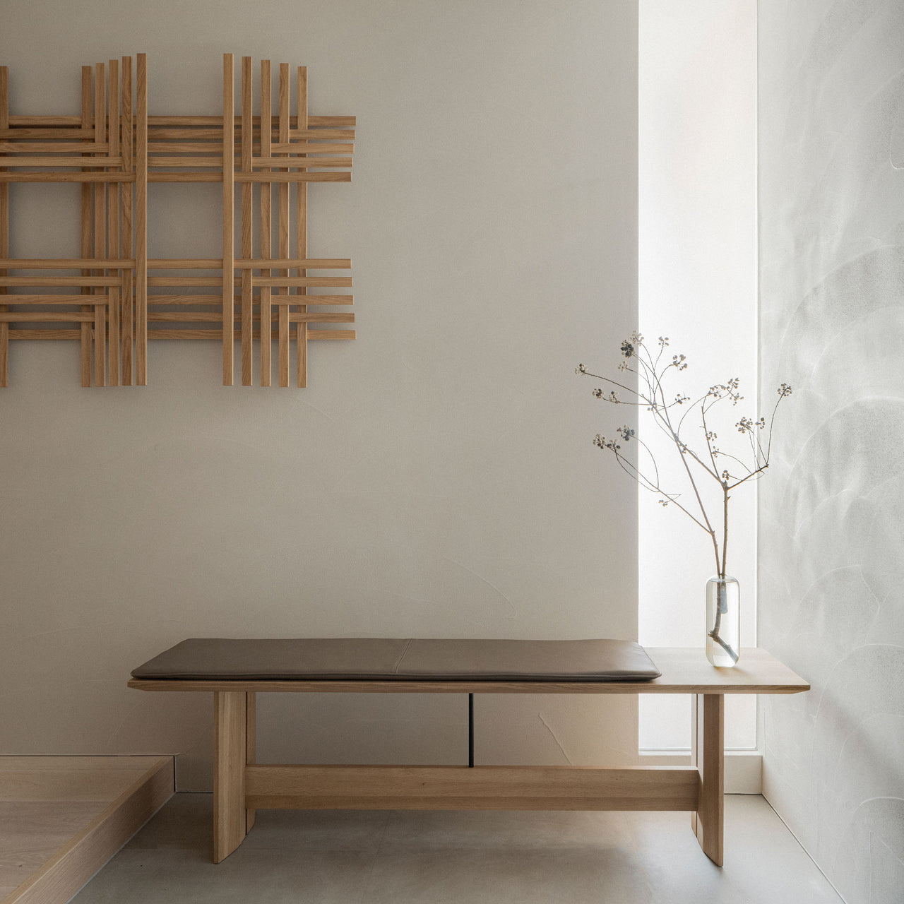 Bench A-B01: Upholstered + LS