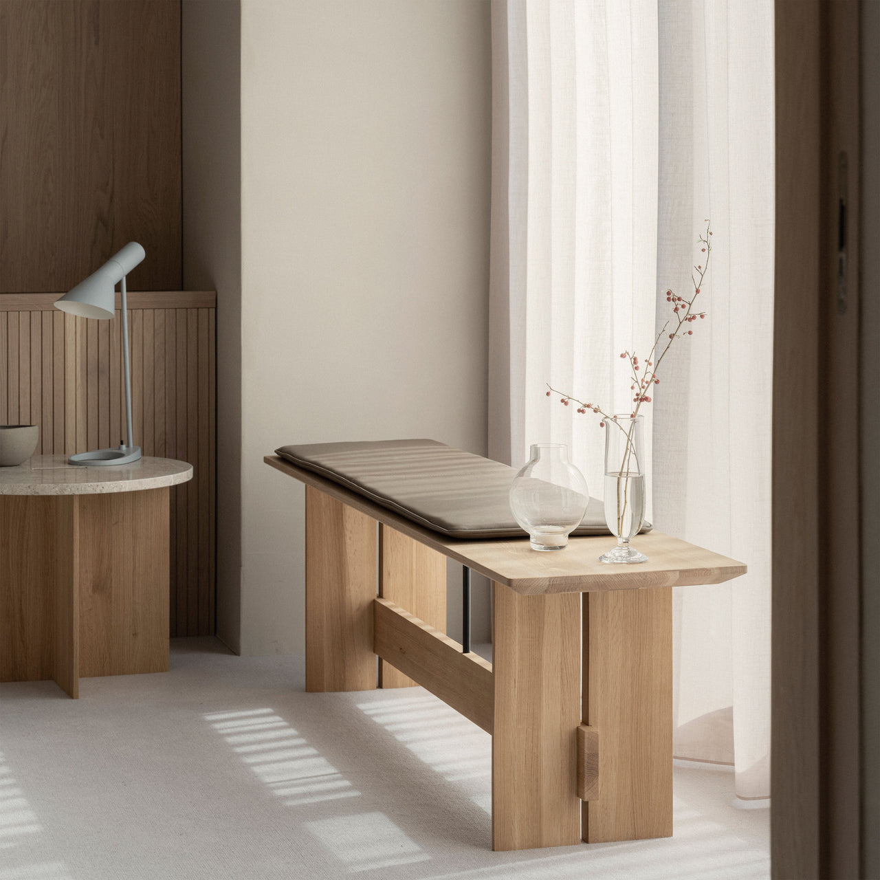 Bench A-B01: Upholstered + LS