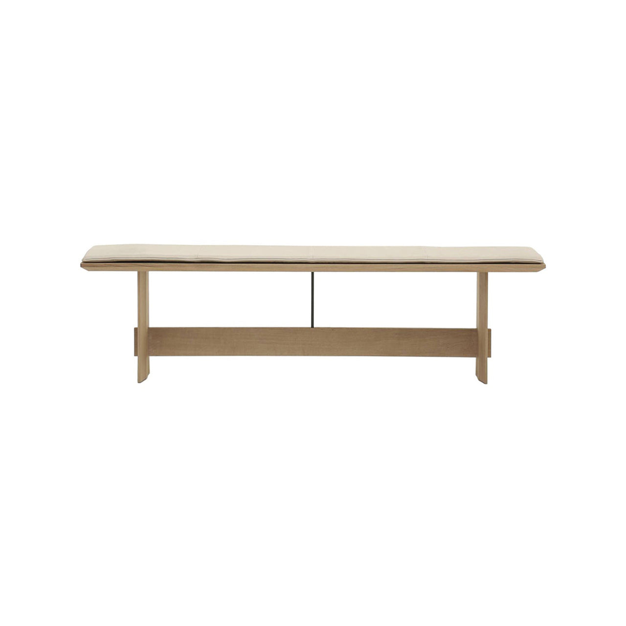 Bench A-B01: Upholstered + Small - 59.1