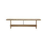 Bench A-B01: Upholstered + Small - 59.1