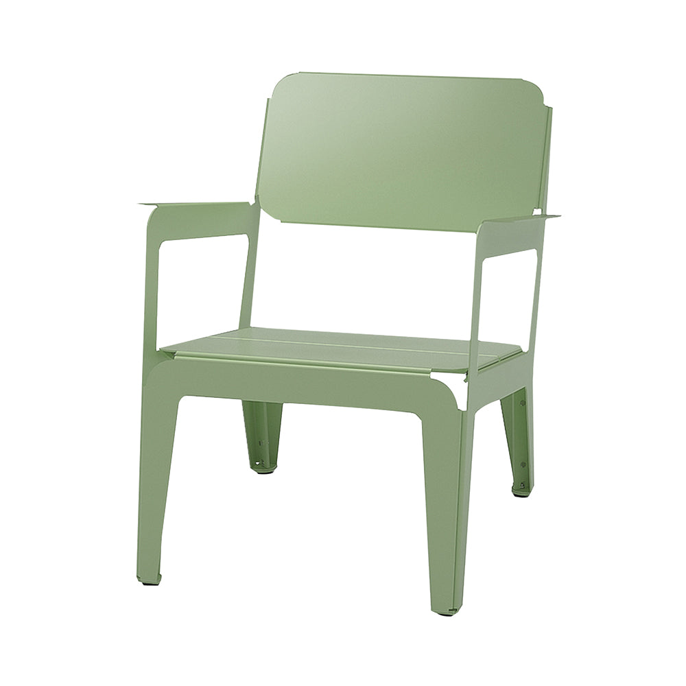 Bended Lounger: Pale Green
