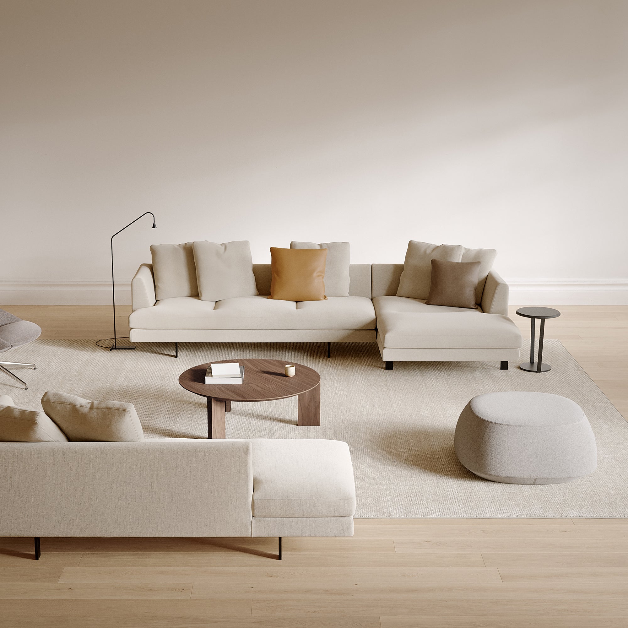 Grant Sectional Sofa: Modular