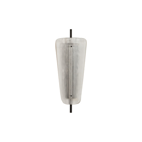 Bent Wall Lamp: Smoky Grey