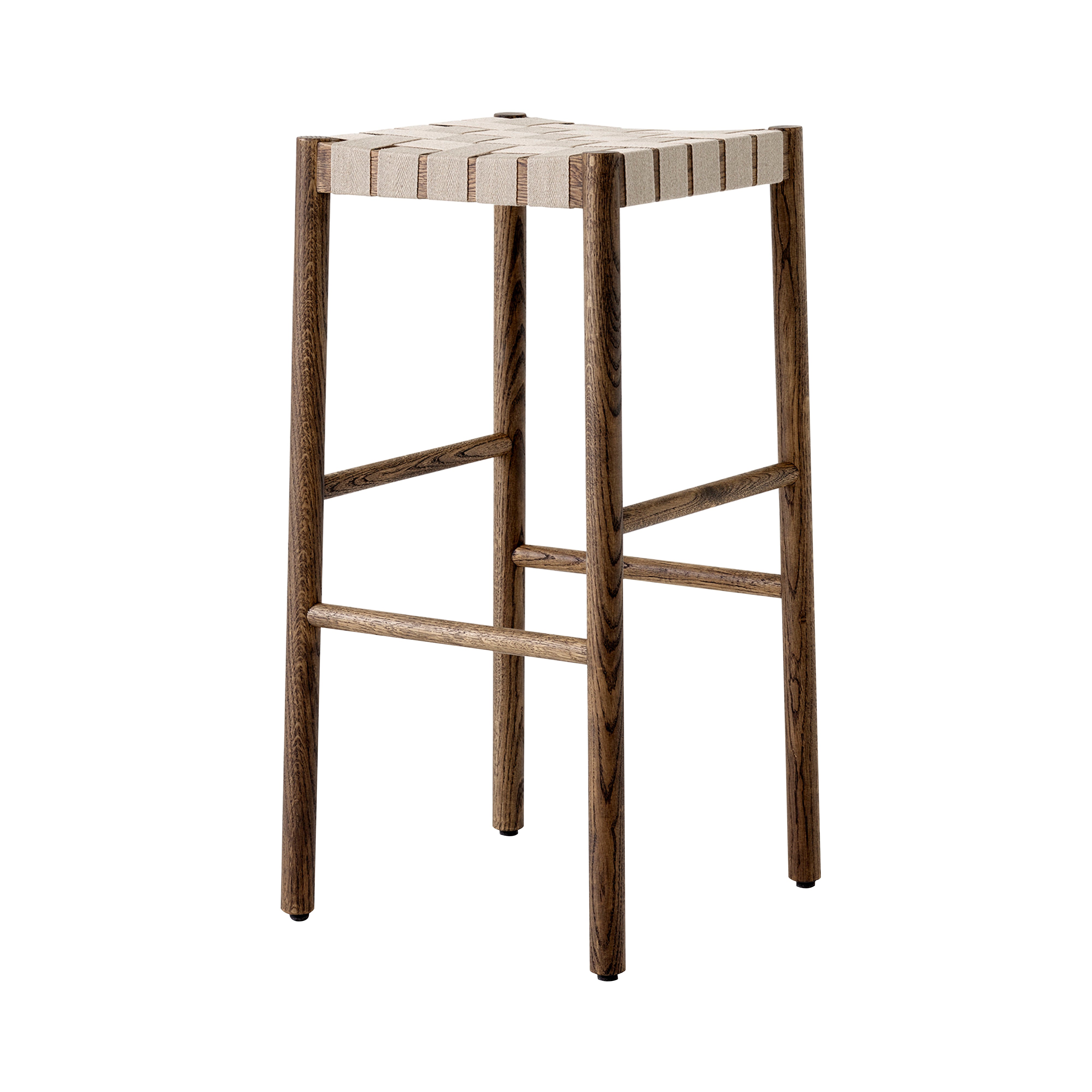 Betty Bar + Counter Chair: TK7 + TK8 + Bar (TK8) + Smoked Oiled Oak + Natural
