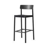 Betty Bar + Counter Chair: TK15 + TK12 + Bar (TK15) + Black Lacquered Ash + Black