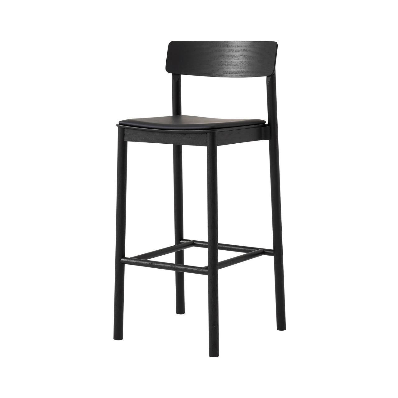 Betty Bar + Counter Chair TK17 + TK14 + Bar (TK17) + Black Lacquered Ash