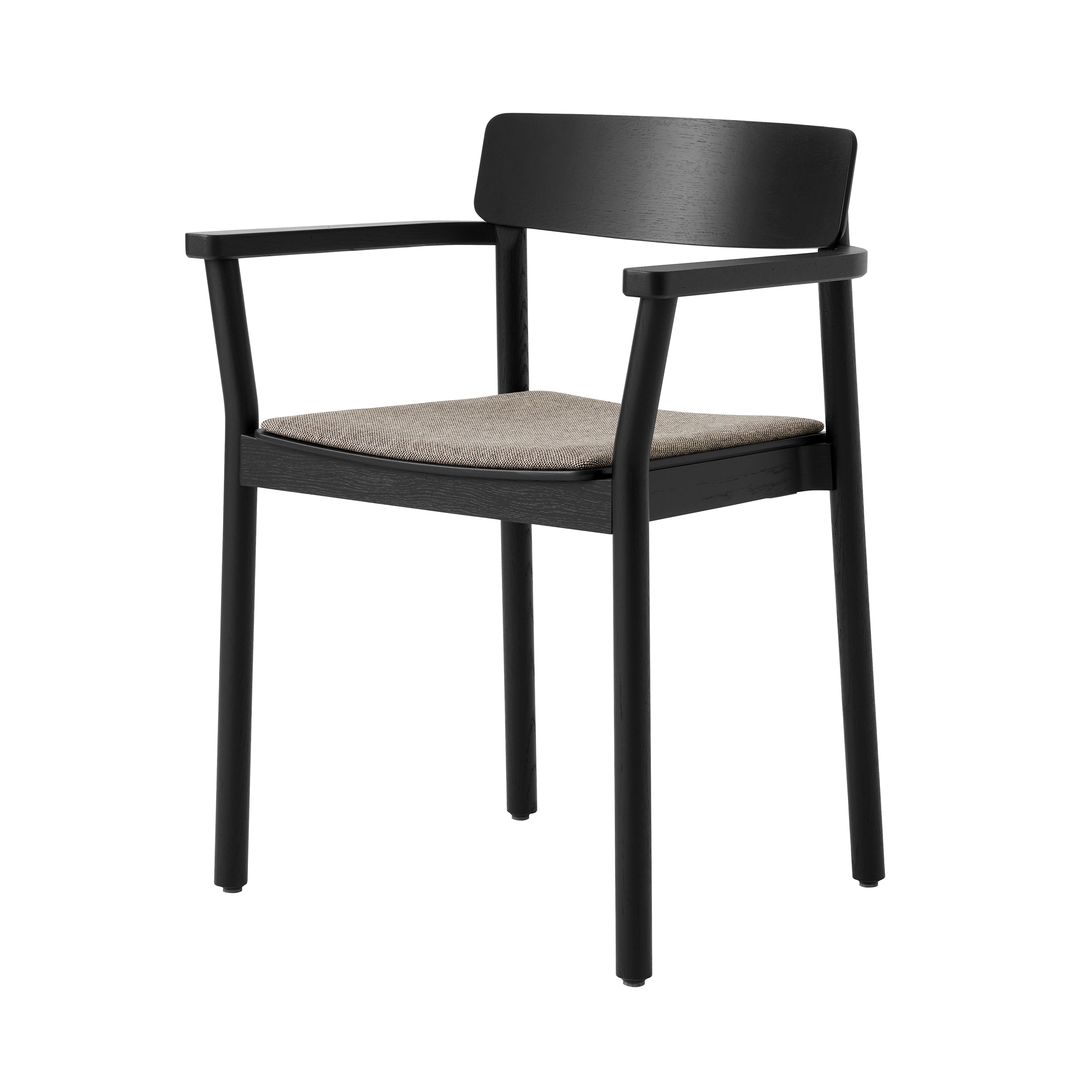 Betty Armchair TK11: Black Lacquered Ash