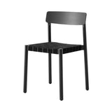 Betty Stacking Chair TK1: Black + Black